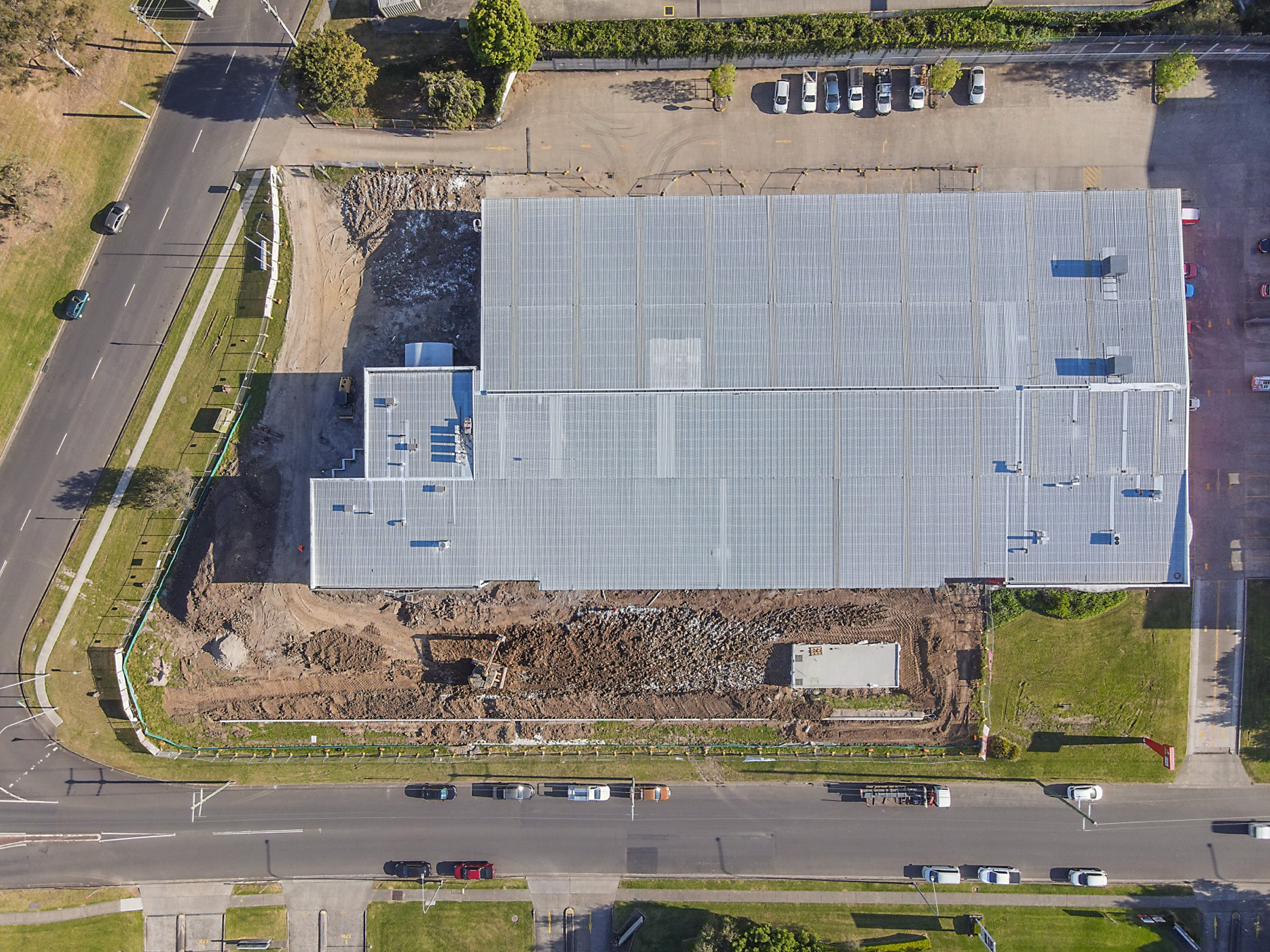 Site Prep for New Development, Castle Hill