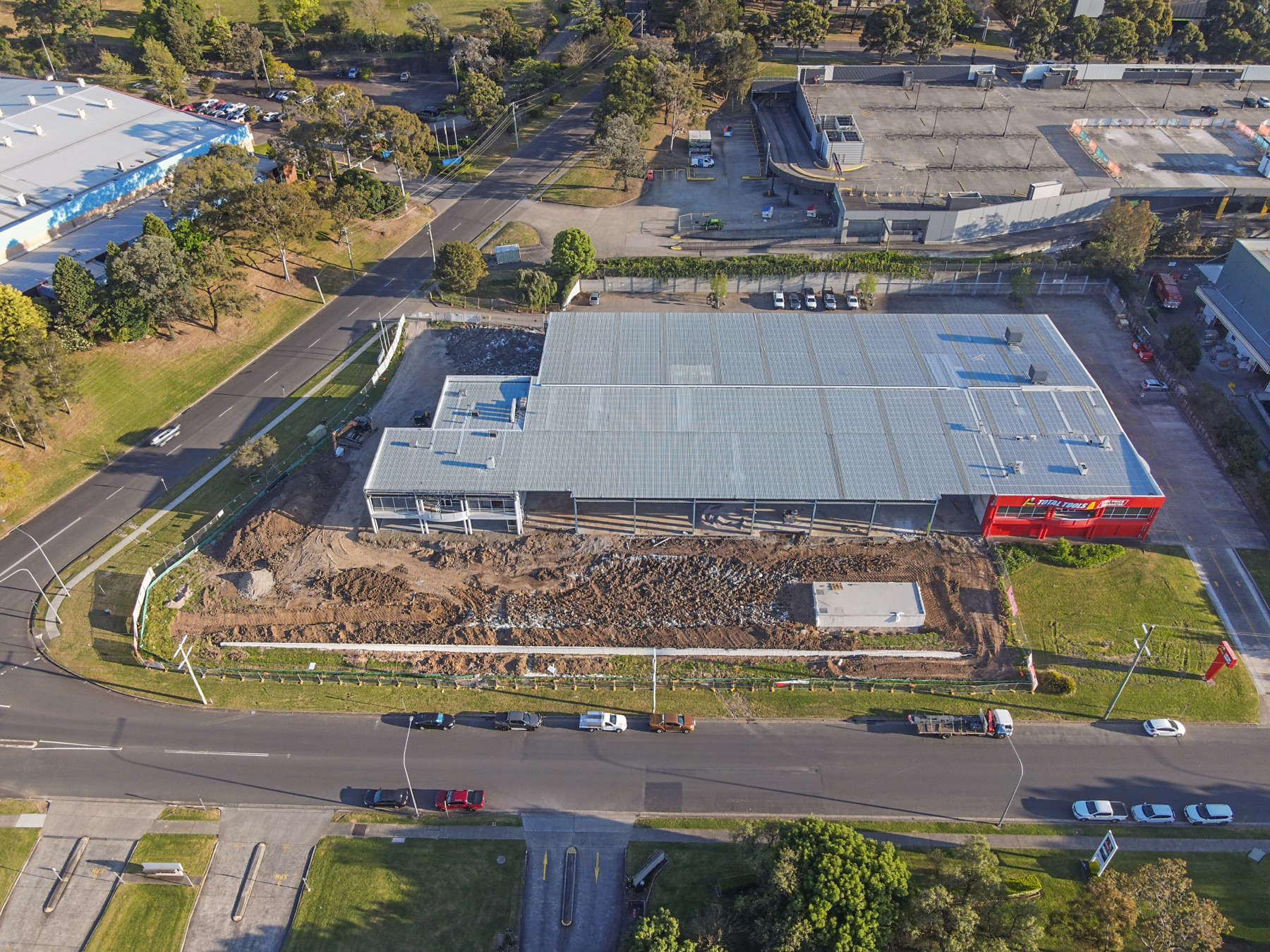 Site Prep for New Development, Castle Hill