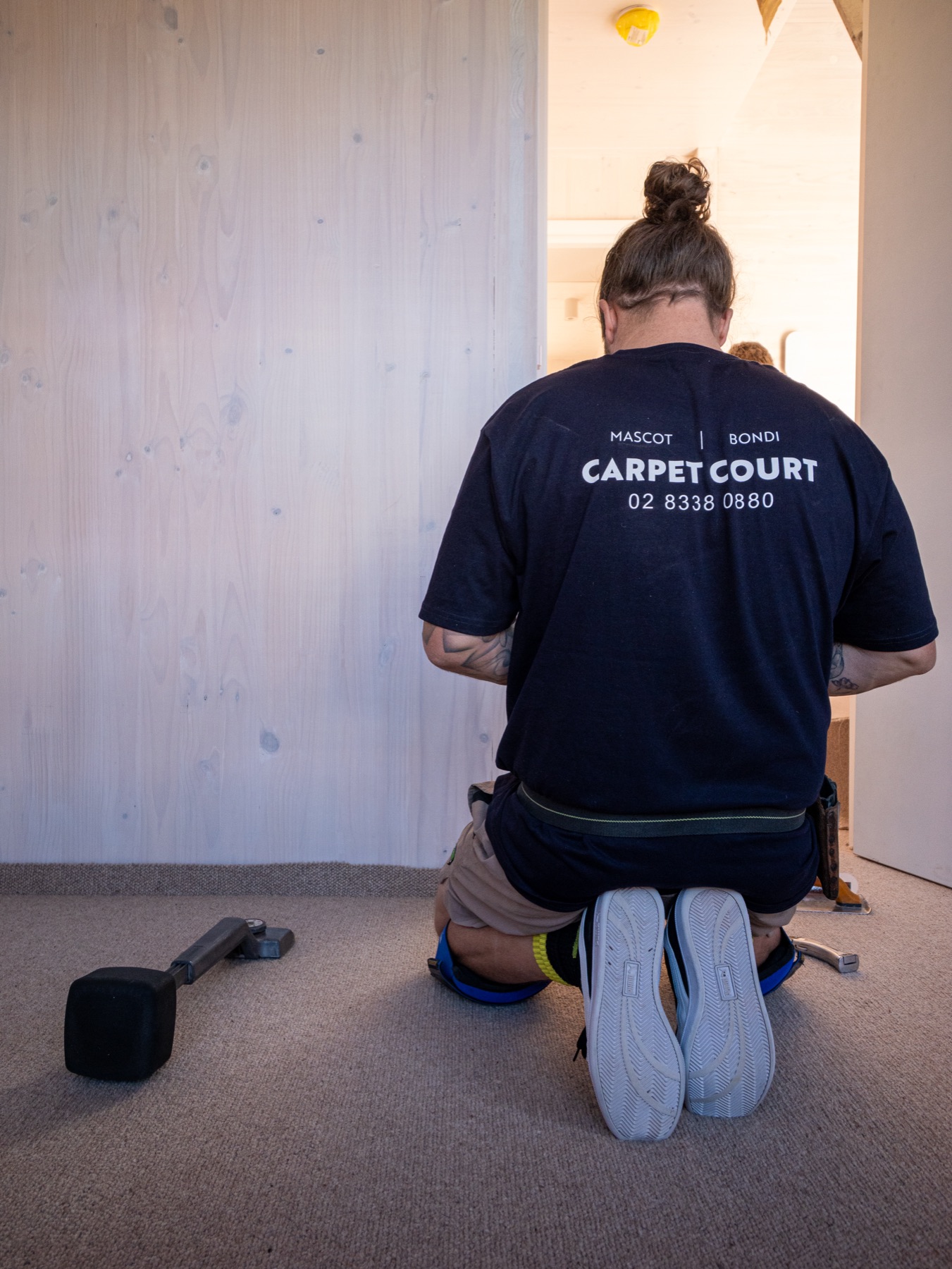 Photo from a Carpet Court content day