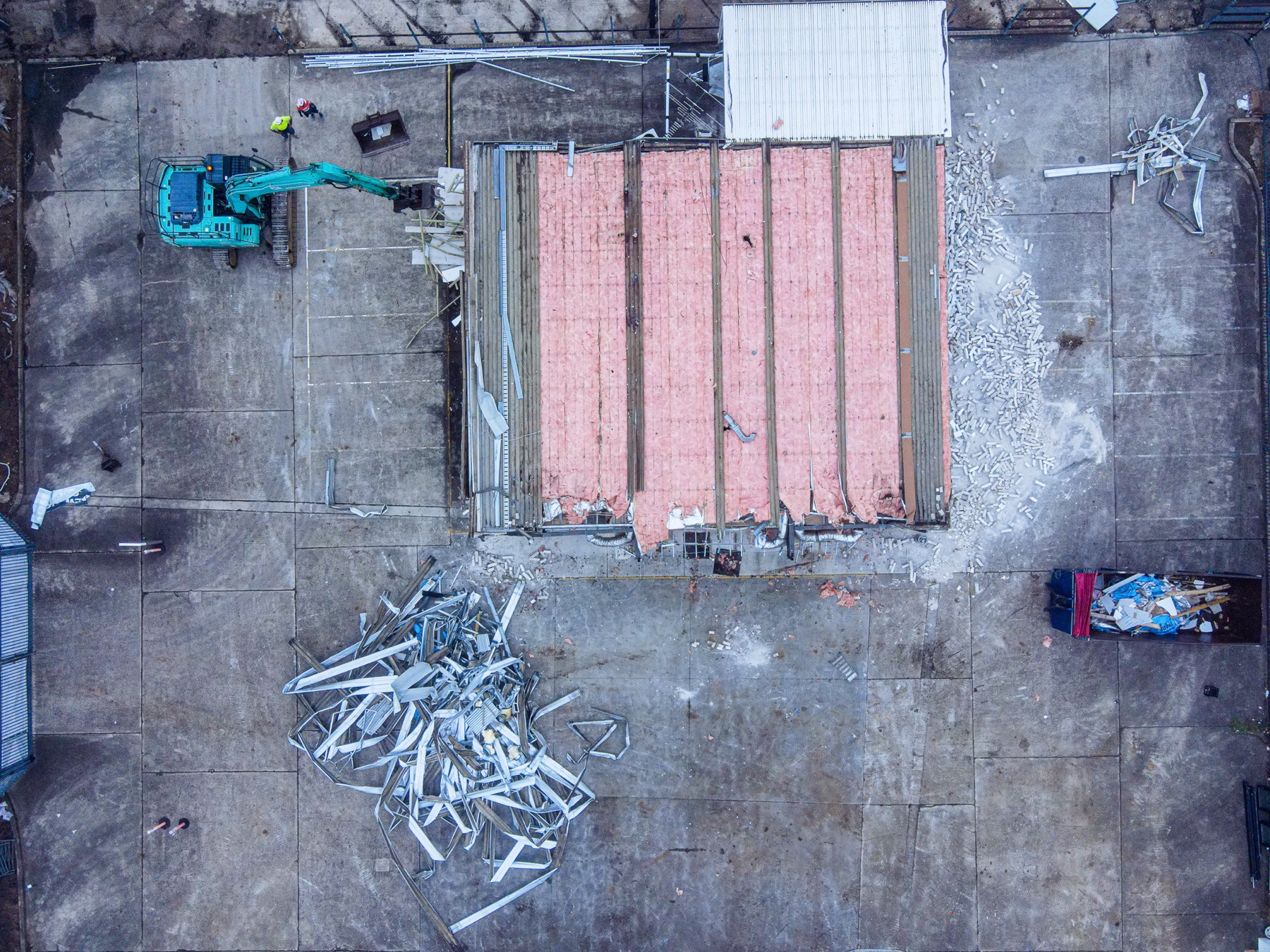Demolition in Progress, Vineyard