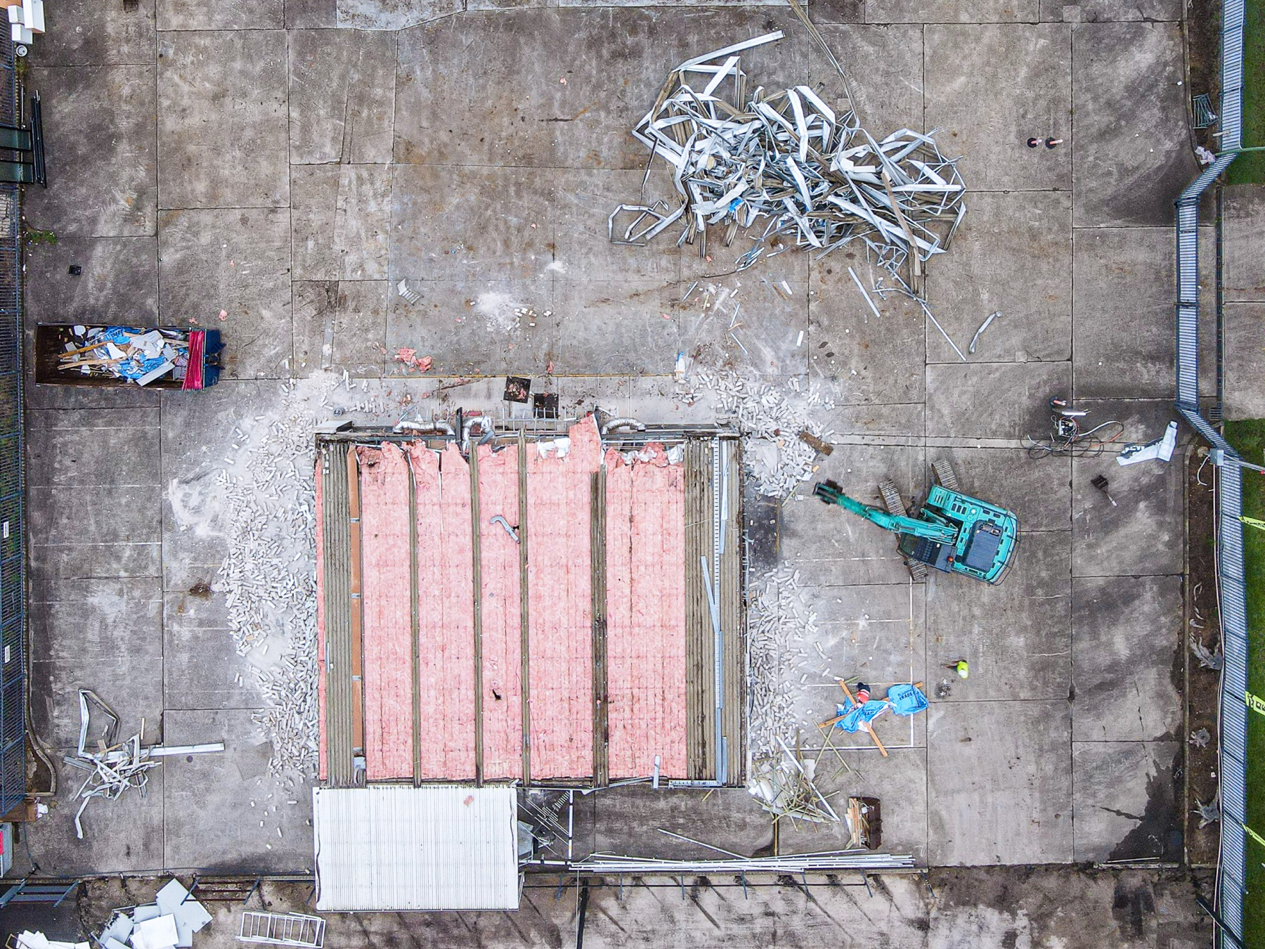 Demolition in Progress, Vineyard