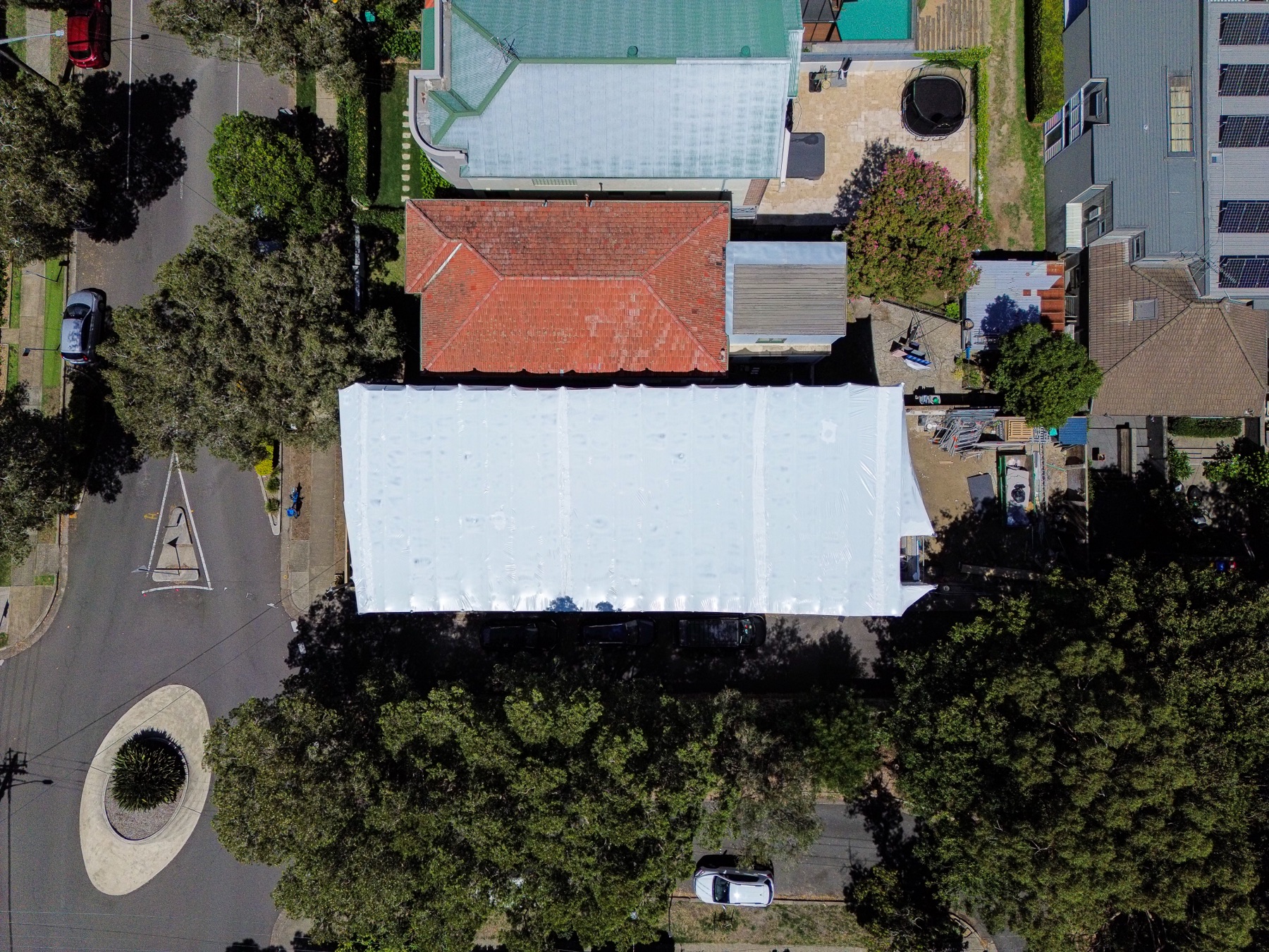 Heritage Terrace Scaffold, Queens Park