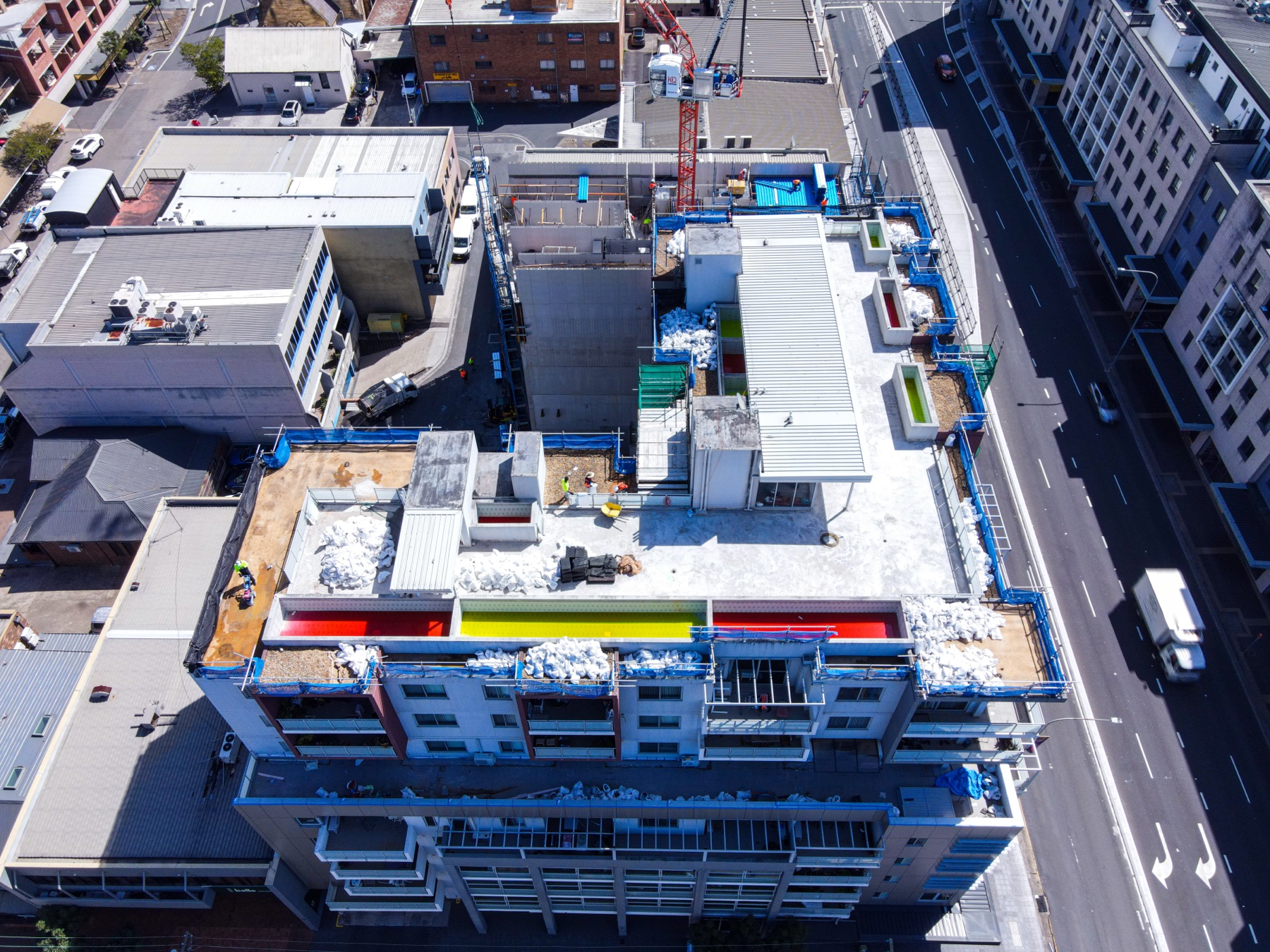 High-Rise Edge Protection Install, Parramatta