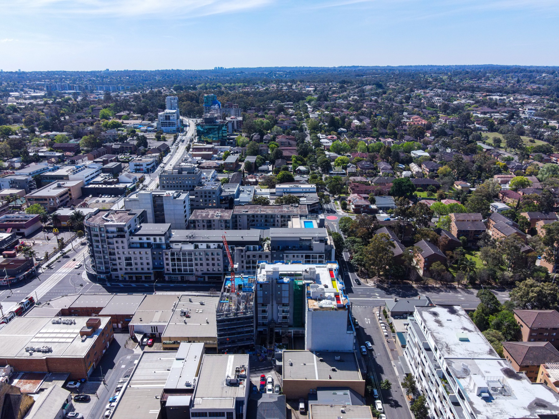 High-Rise Edge Protection Install, Parramatta