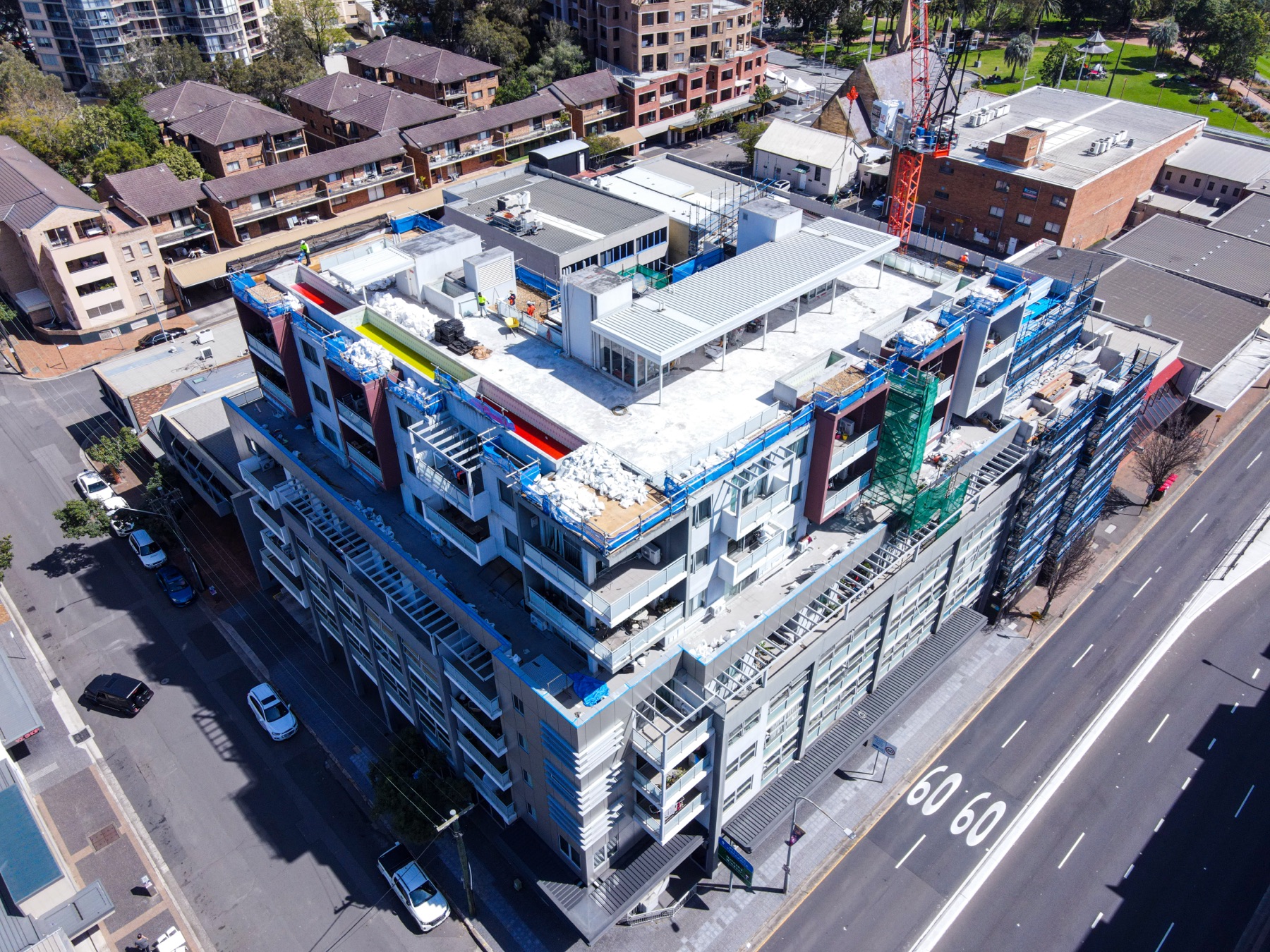 High-Rise Edge Protection Install, Parramatta