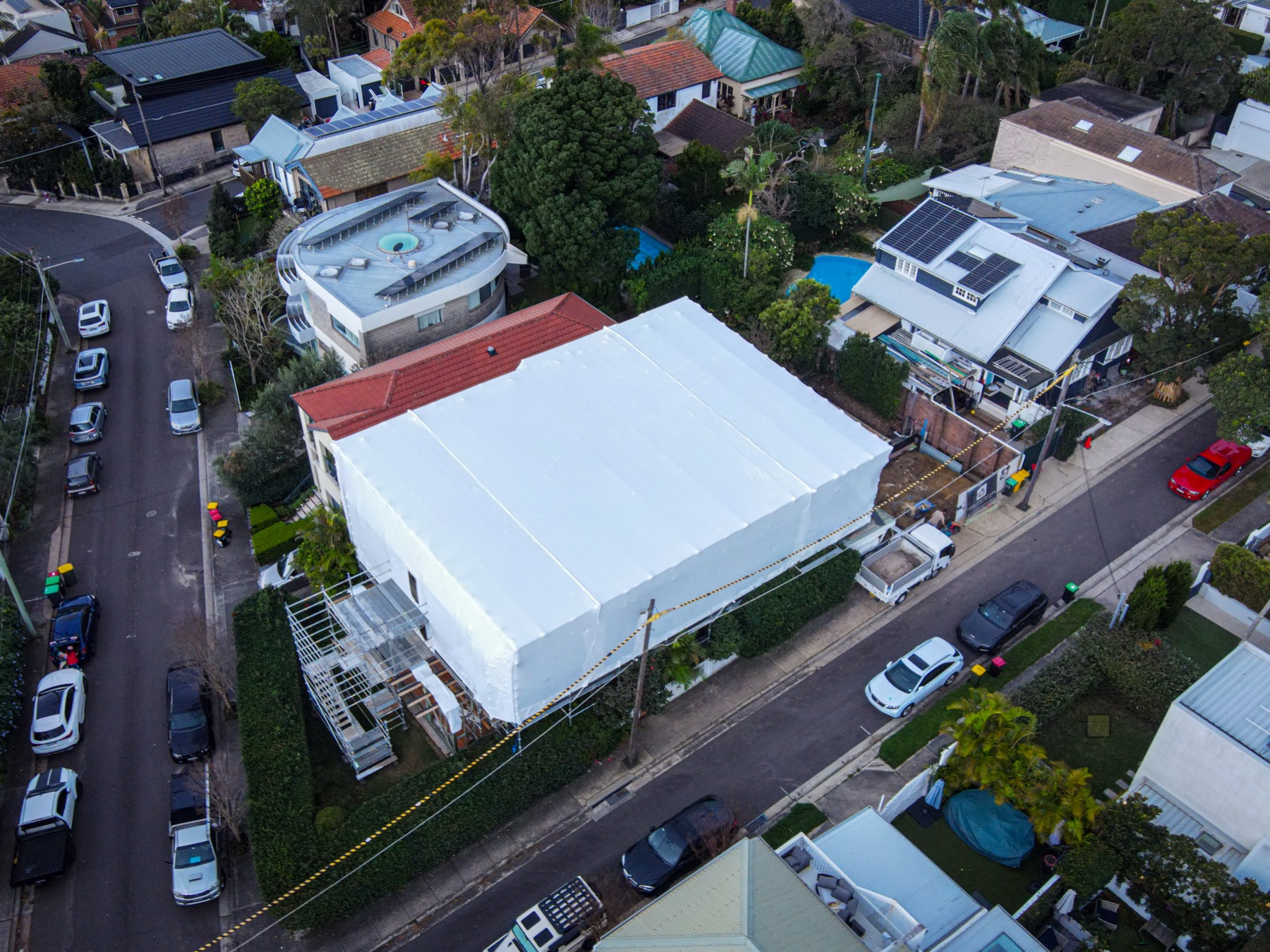 Harbourside Residence Scaffold, Vaucluse