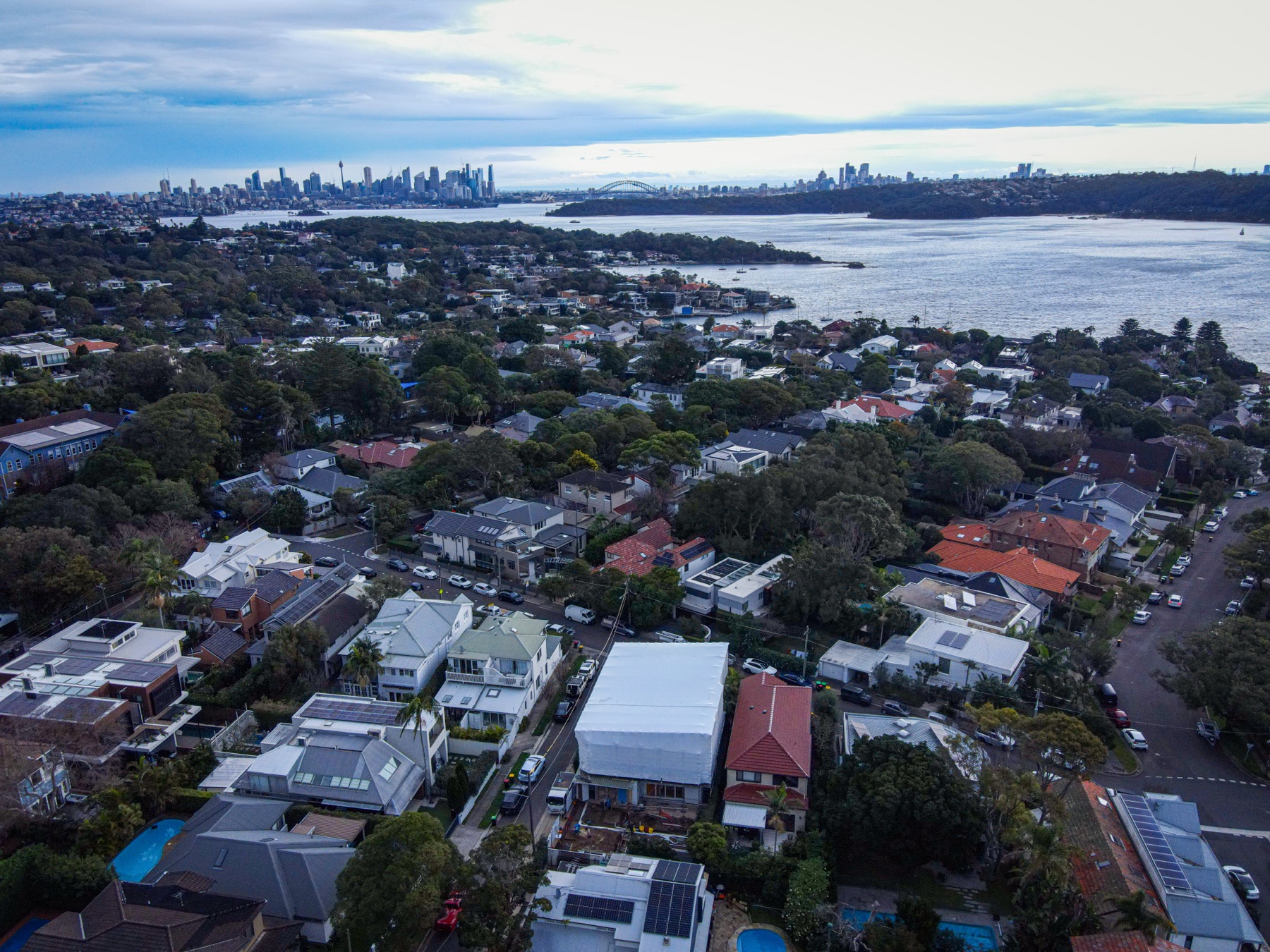 Harbourside Residence Scaffold, Vaucluse