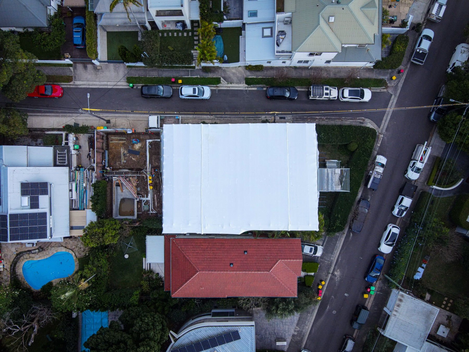 Harbourside Residence Scaffold, Vaucluse