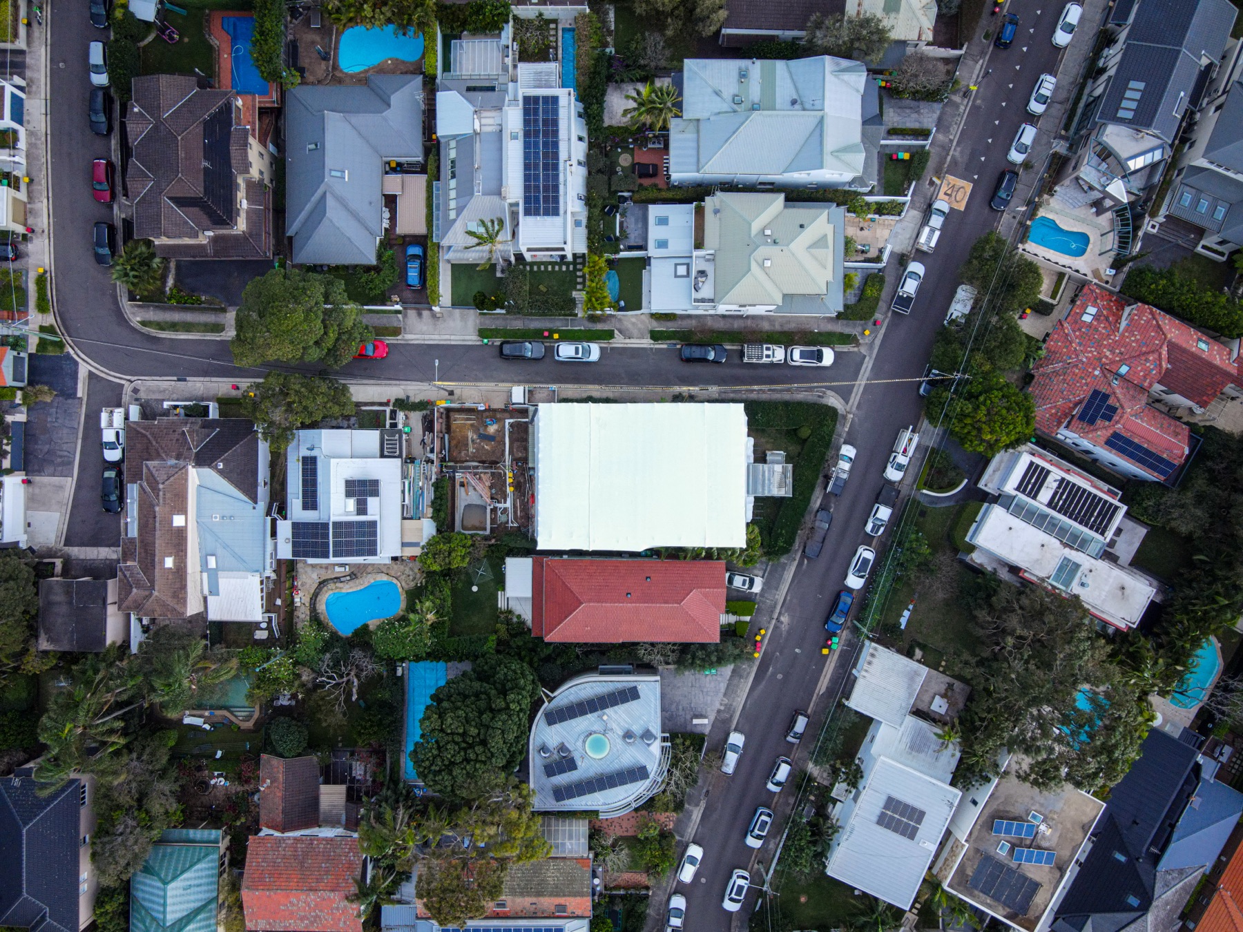 Harbourside Residence Scaffold, Vaucluse