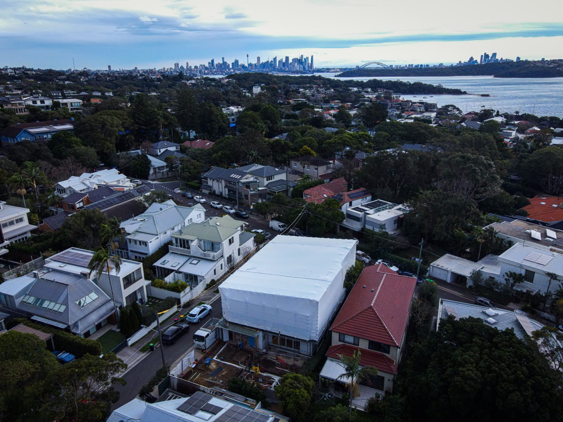 Harbourside Residence Scaffold, Vaucluse