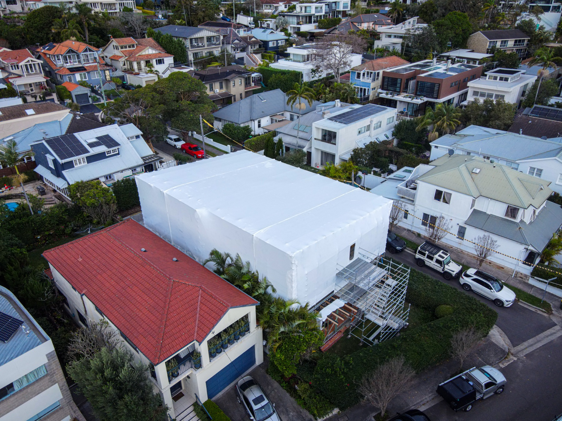 Harbourside Residence Scaffold, Vaucluse