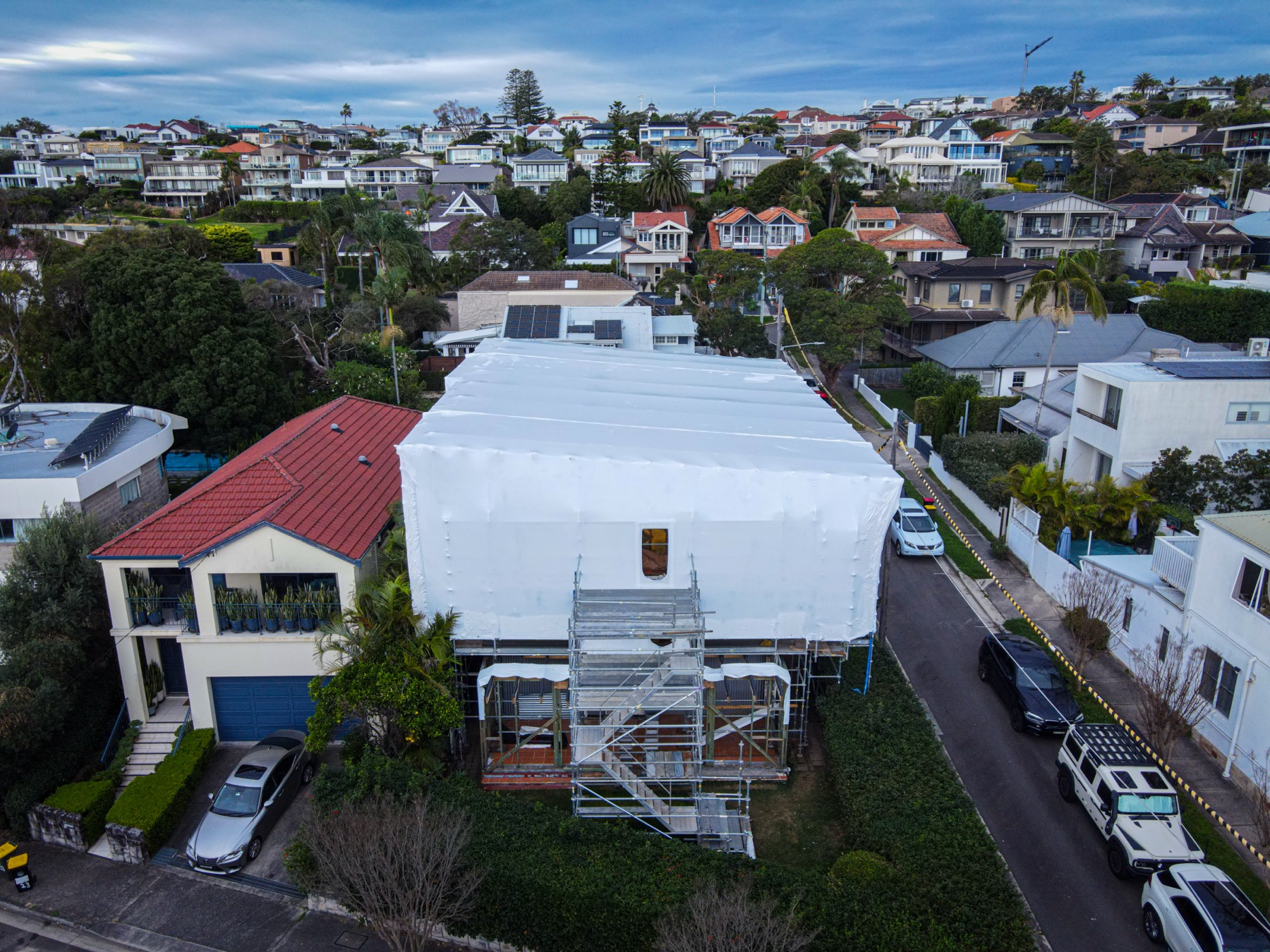 Harbourside Residence Scaffold, Vaucluse