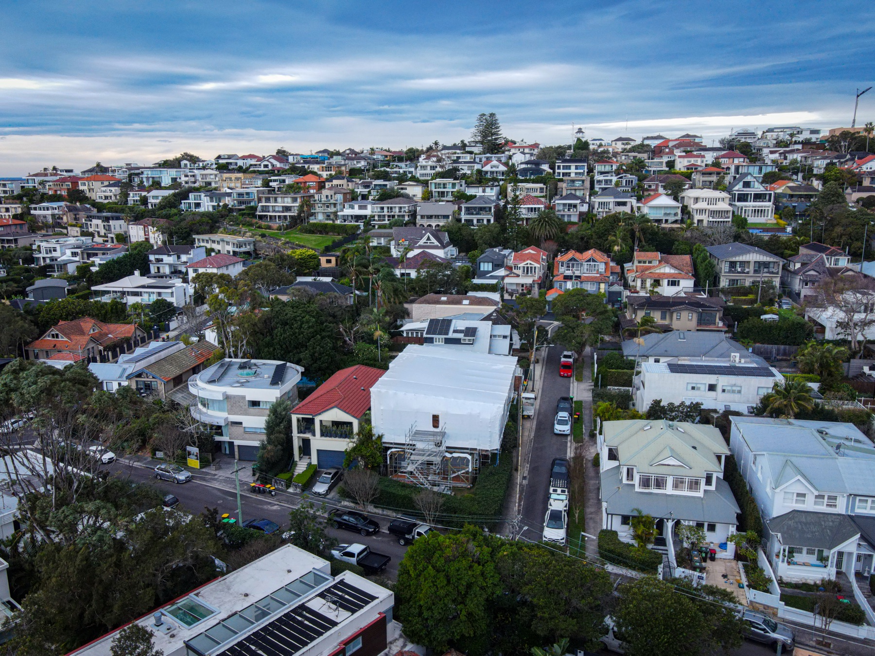 Harbourside Residence Scaffold, Vaucluse