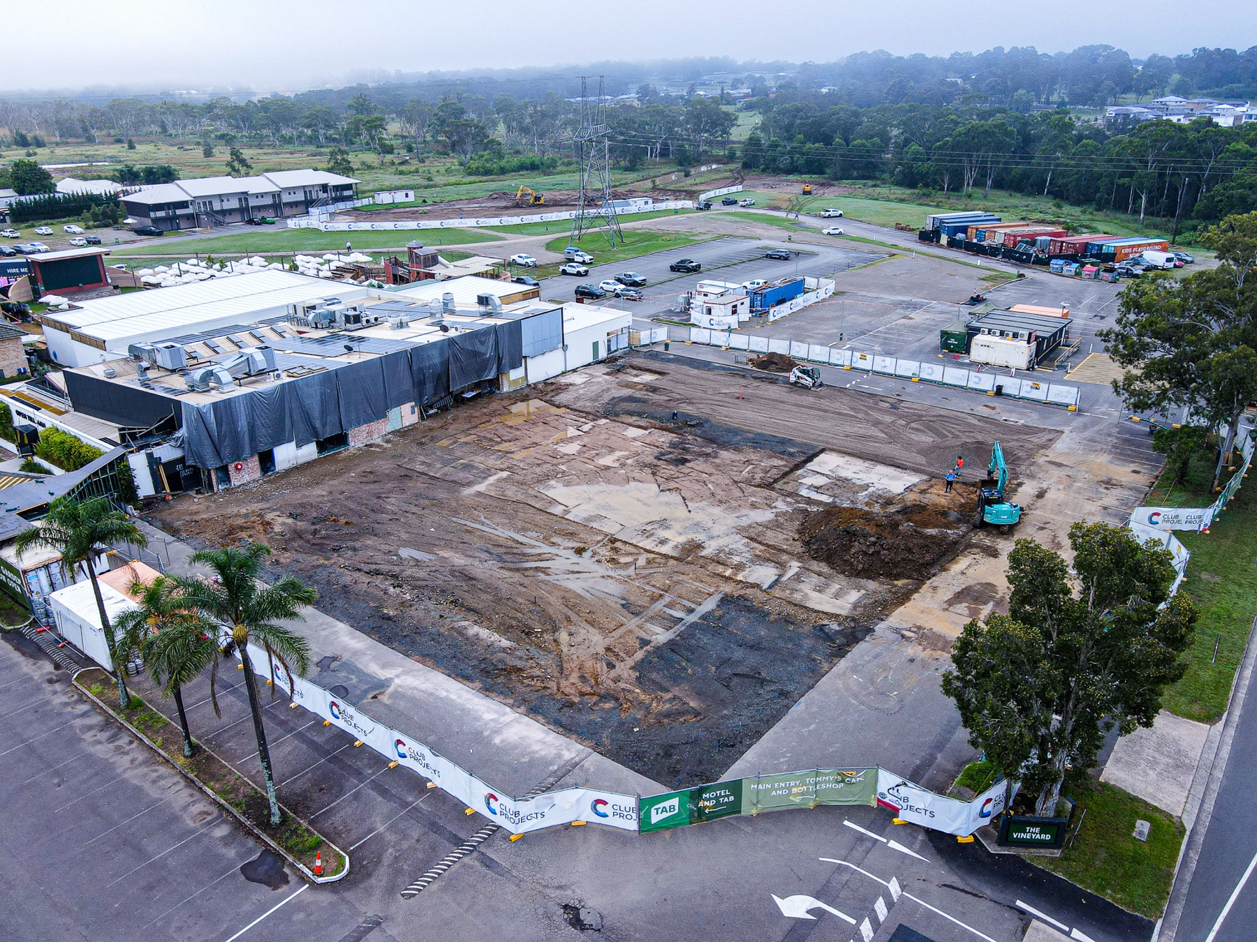 Commercial redevelopment demolition, Vineyard, by A1 Demolition