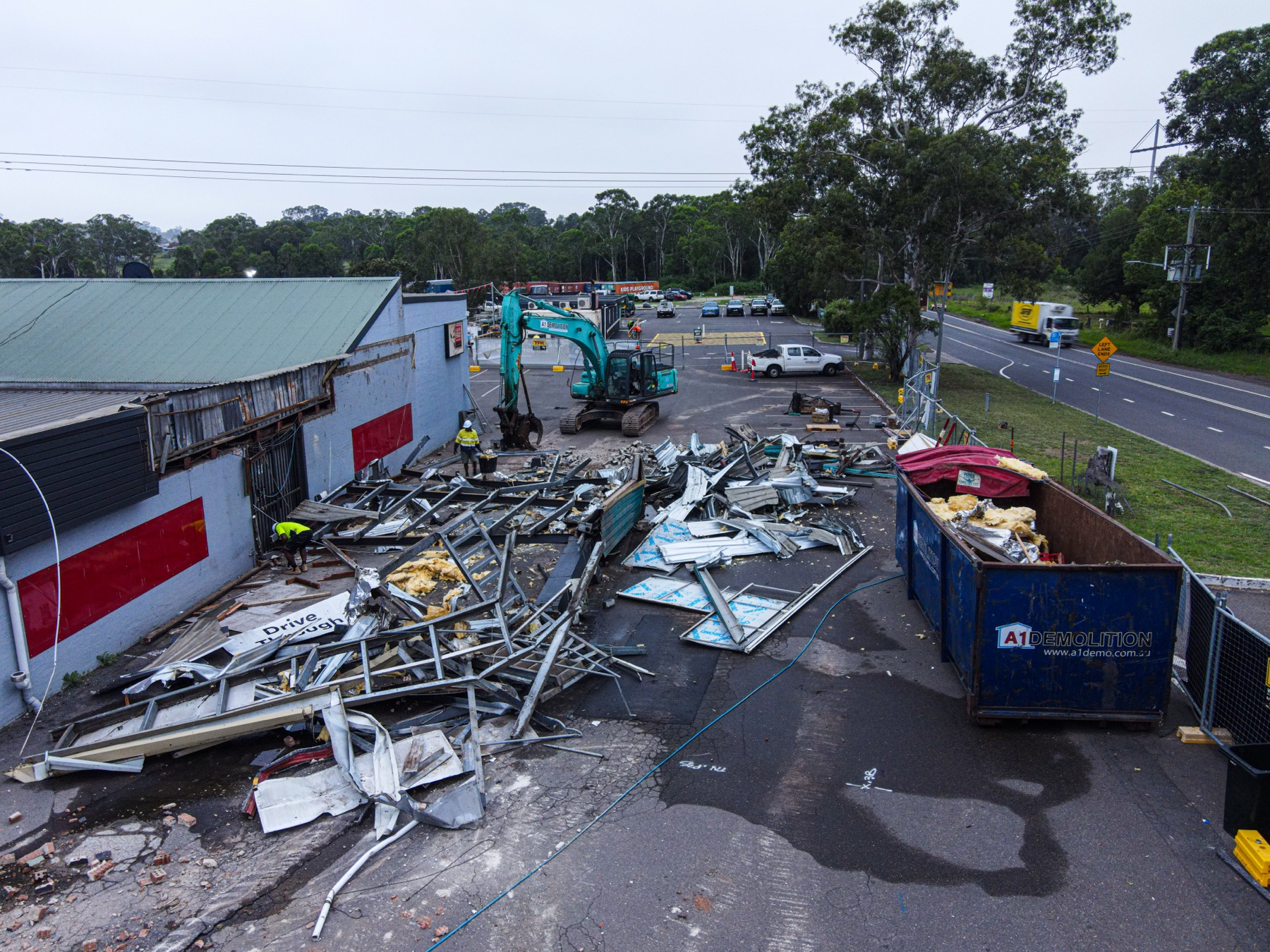 Commercial Redevelopment Demolition, Vineyard