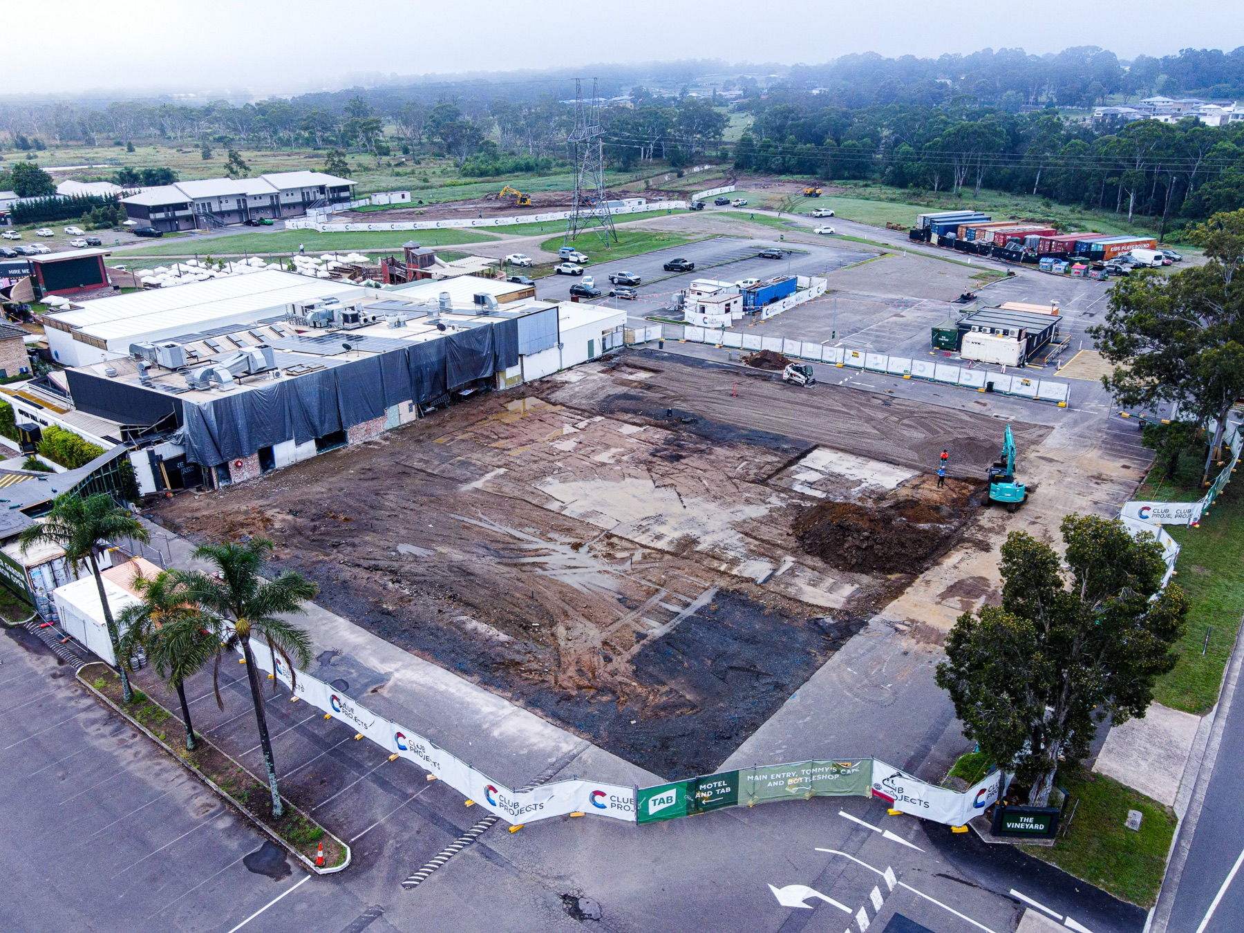 Commercial Redevelopment Demolition, Vineyard