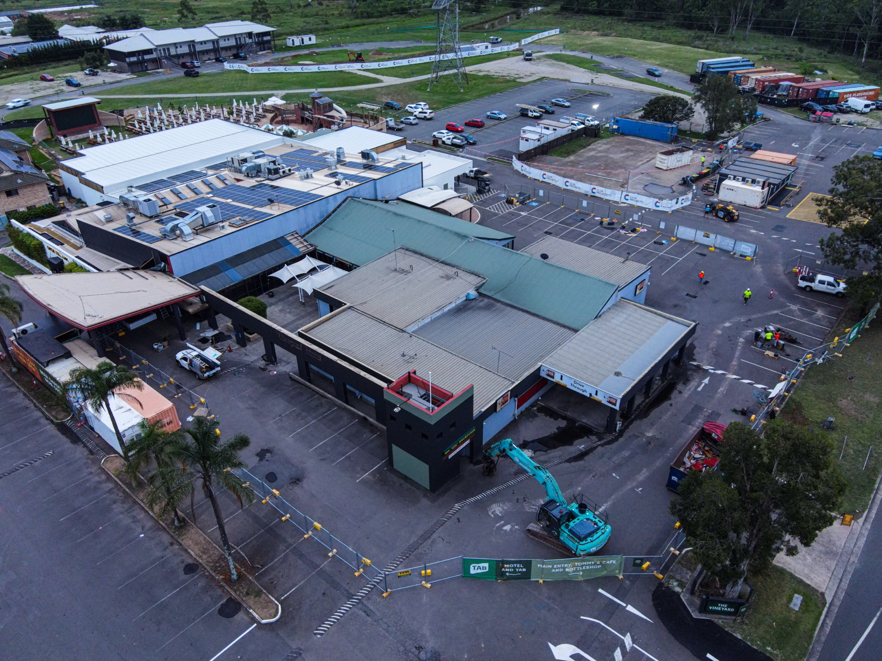 Commercial Redevelopment Demolition, Vineyard