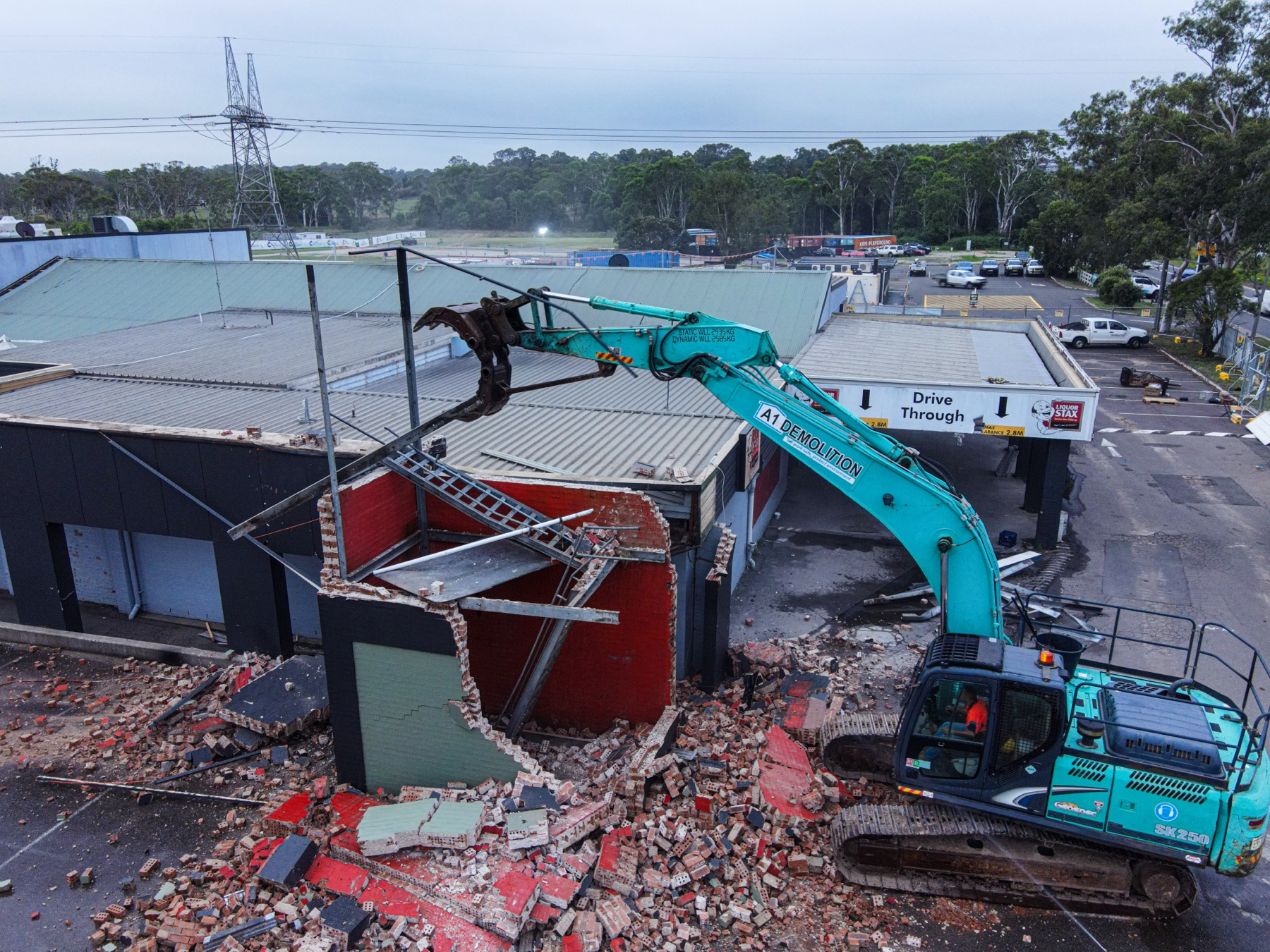 Commercial Redevelopment Demolition, Vineyard