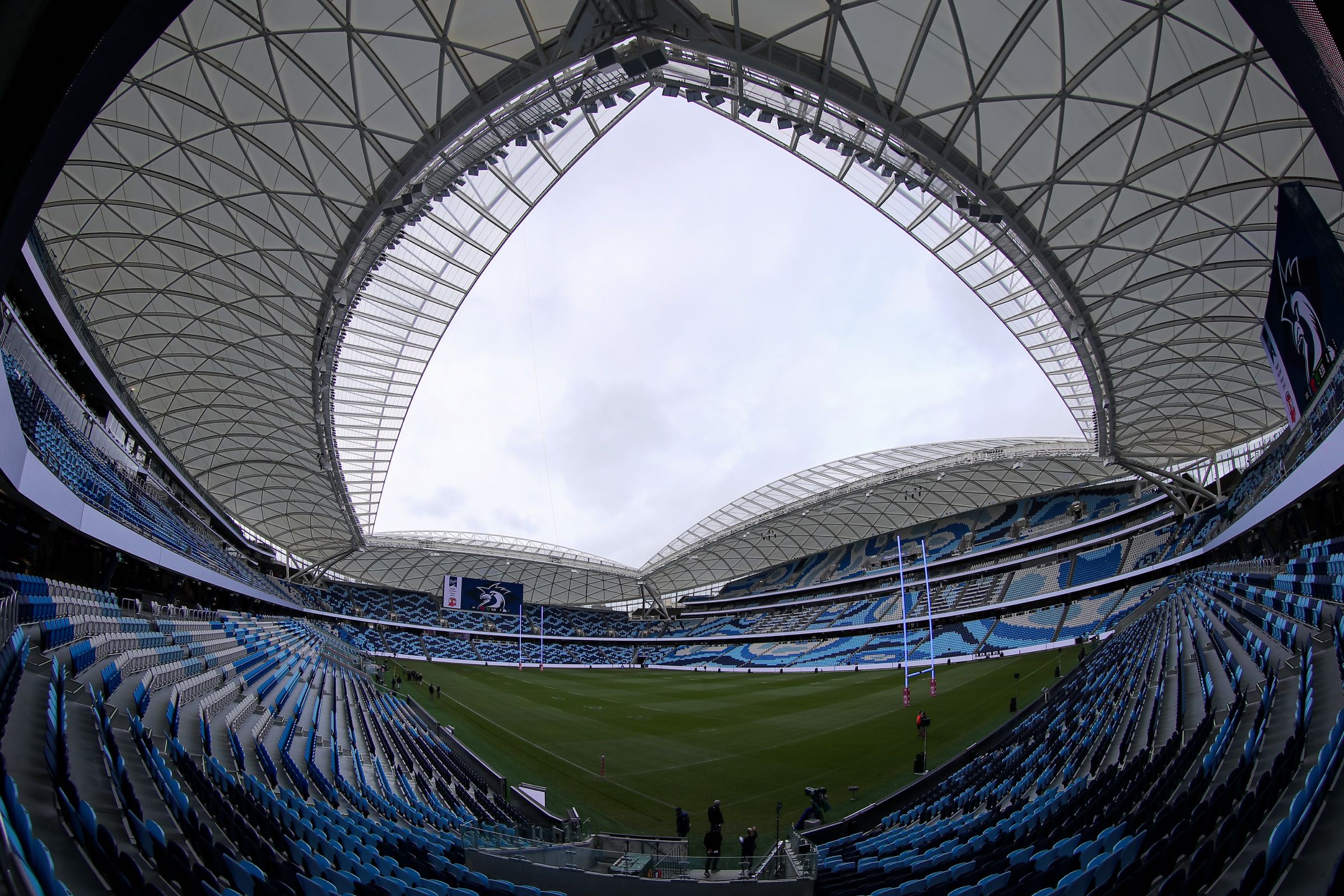 Wide interior photo of Allianz Stadium, Sydney